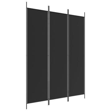 Paravent 150x200cm Noir - Jusqua epuisement -31%, Huis en Inrichting, Verzenden, Nieuw