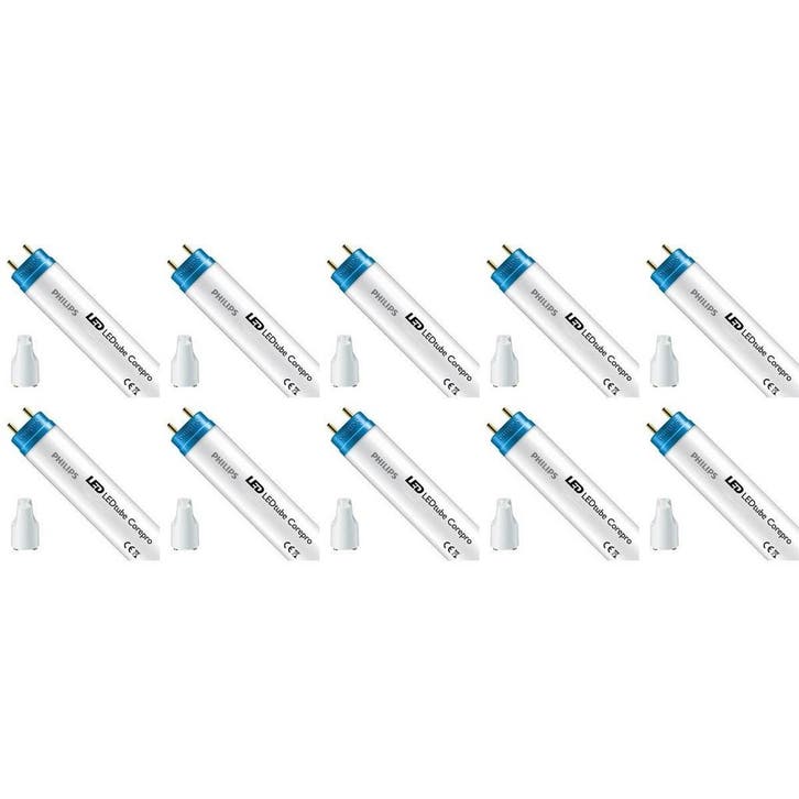 PHILIPS LED TL Buis T8 - 10 Pack Daglicht Wit, Maison & Meubles, Lampes | Lampes en vrac, Envoi