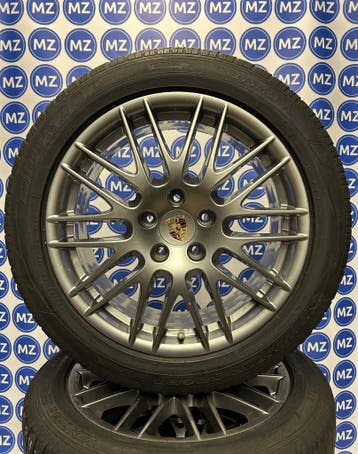 Porsche Cayenne 958 E2 20 inch Velgen + Winterbanden, Auto-onderdelen, Gebruikt, Verzenden, 275 mm, Banden en Velgen