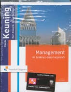 Management an evidence-based approach 9789001703820, Verzenden, Gelezen, Doede Keuning