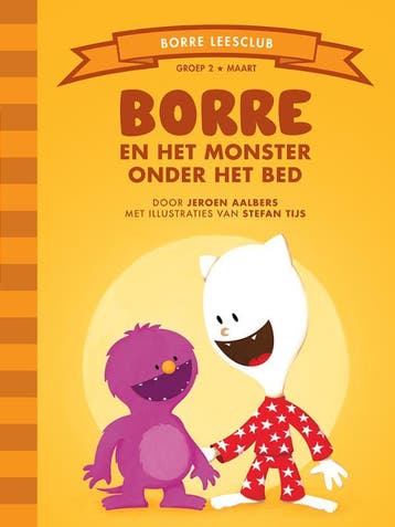 Borre en het monster onder het bed / De Gestreepte Boekjes, Verzenden, Zo goed als nieuw, Jeroen Aalbers