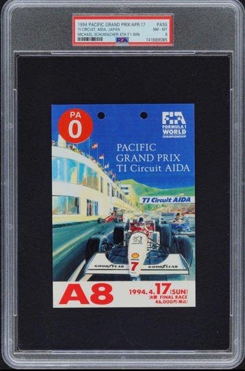 PSA Michael Schumacher 4th F1 Win - 1994 Pacific Grand Prix