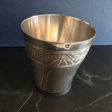 Argent massif 950 - Minerve - Tasse - Argent 950 - Timbale, Antiquités & Art