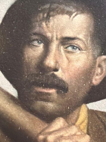 Italie - Carte postale de propagande militaire italienne de, Gelopen