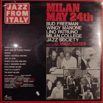 Bud Freeman , Wingy Manone, Original Lambro Jazz Band -, Nieuw in verpakking