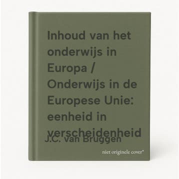 Inhoud van het onderwijs in Europa / Onderwijs in de, Boeken, Studieboeken en Cursussen, Verzenden, Zo goed als nieuw, J.C. van Bruggen