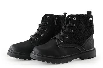 Puccetti Veterboots Meisjes in maat 27 Zwart, Verzenden, Jongen of Meisje, Schoenen, Zo goed als nieuw