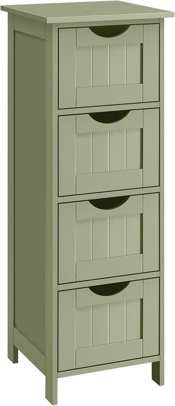 Badkamerkast - hoogte 82 cm - 4 lades - 30 cm breed -, Verzenden, Nieuw