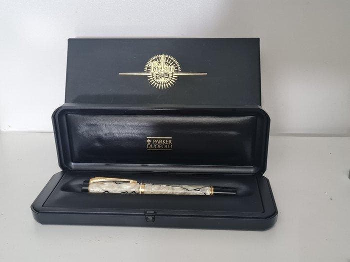 Parker - Duofold CENTENNIAL Nacre (Perle et noir) - Vulpen, Collections, Stylos