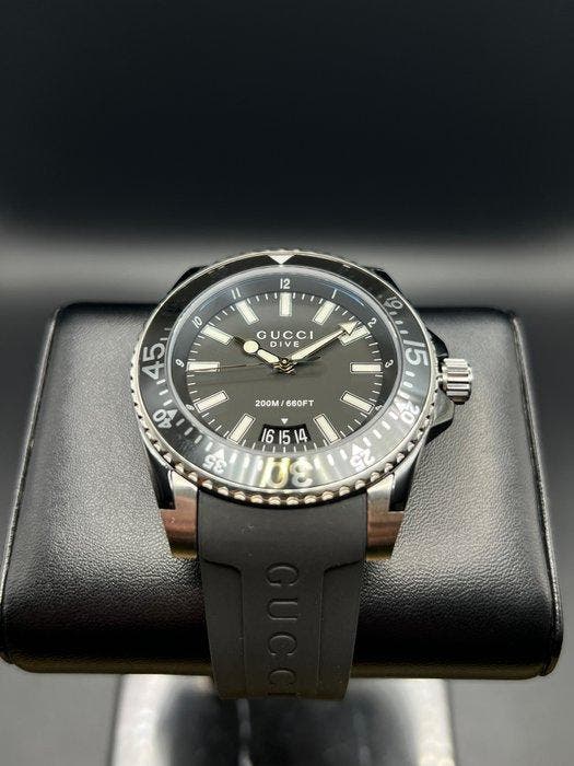 Gucci - Dive - Zonder minimumprijs - YA136204 - Heren -, Bijoux, Sacs & Beauté, Montres | Hommes