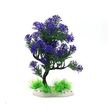 Bonsaiboom blauw 25cm / As-247 (Aquarium decoratie), Verzenden, Gevuld zeewateraquarium