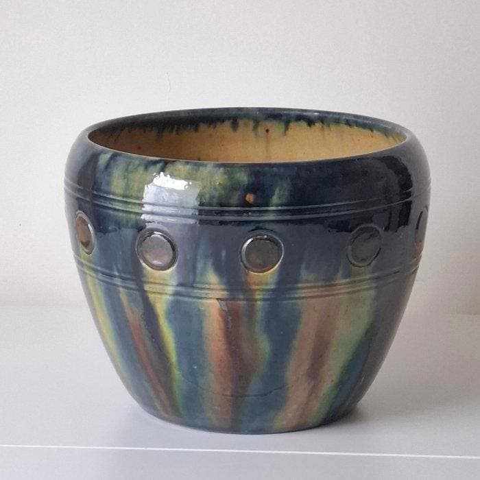 Willemyns - Pot de fleurs - Faïence - faïence flamande, Antiek en Kunst, Antiek | Glaswerk en Kristal