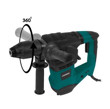 Boorhamer 1800W – 6 Joule – SDS plus – 4 functies | Incl., Verzenden, Nieuw