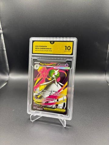 Pokémon - 1 Graded card - Mega Gardevoir 159 Mega Evolution, Nieuw