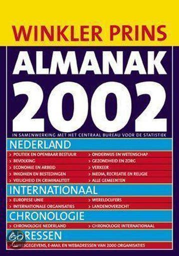 WINKLER PRINS ALMANAK 2002 PAP - Bronzwaer, Verzenden, Nieuw