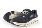 Skechers Instappers in maat 43 Blauw, Kleding | Heren, Schoenen, Overige typen, Zo goed als nieuw, Skechers, Verzenden