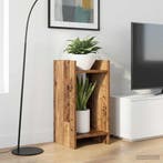 vidaXL Plantenstand 2 pcs Oudhout 30 x 30 x 60 cm, Verzenden