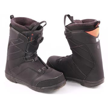 44 snowboard schoenen SALOMON FACTION BOA, gold liner, black, Verzenden