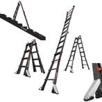 Little Giant Multifunctionele ladder 4×5 velocity black pro, Nieuw, Ophalen of Verzenden, Ladder, Opvouwbaar of Inschuifbaar