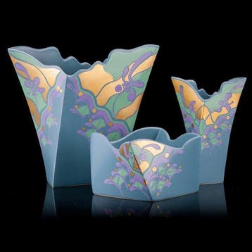 Rosenthal - Jean Claude De Crousaz - Vase - Porcelaine