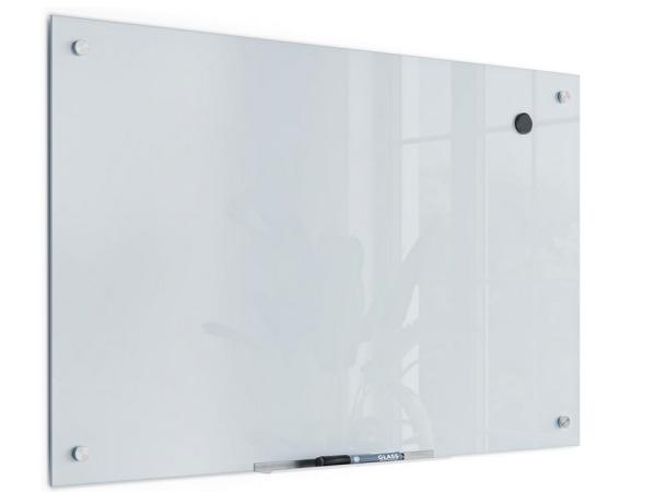 Veiling - U Brands Wit Frosted Magnetisch Glas Droog Wissen, Zakelijke goederen, Kantoor en Winkelinrichting | Kantoorartikelen