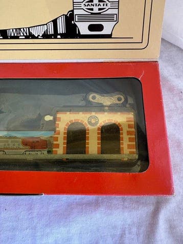 Lionel Train Station – Blikken Opwindtrein – Numbered, Antiek en Kunst, Antiek | Speelgoed