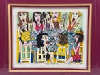 James Rizzi (1950-2011) - Tea Party 3D silkscreen