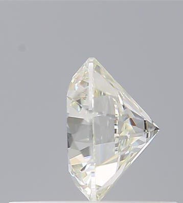 1 pcs Diamant (Natuurlijk) - 0.55 ct - Rond - I - VVS1 -