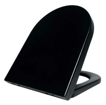 Vesta soft-close zitting tbv wandcloset 52cm mat-zwart, Ophalen of Verzenden
