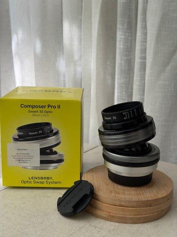 Lensbaby Composer Pro II with Sweet 35 Optic - Fujifilm X, Audio, Tv en Foto, Nieuw