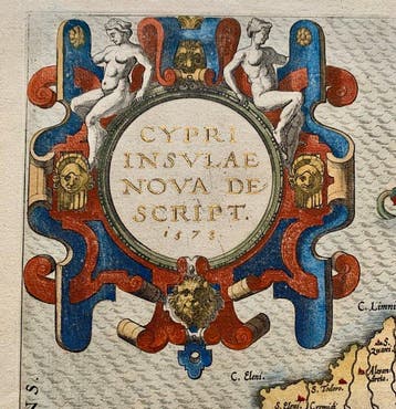 Cyprus - Cypern; A. Ortelius - Cypri Insulae Nova Descript, Boeken, Nieuw