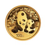 8 gram gouden munt Panda 2024