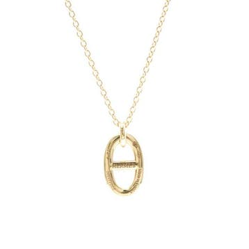 Hermès - Collier avec pendentif or rose
