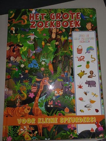 Het grote zoekboek voor kleine speurders wilde dieren, Verzenden, Gelezen