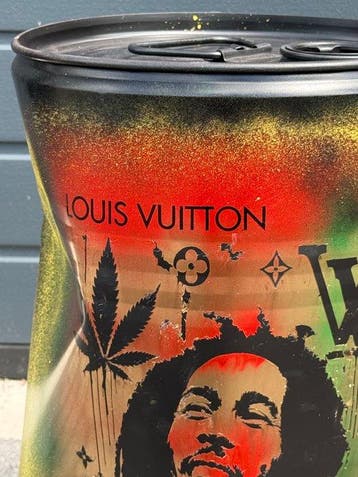 Daluxe Art - 1999 • XL Bob Marley Barrel