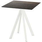 Inklapbare Tafel | INFINITY | HPL/RVS | Houtlook Blad | Wit, Verzenden, Nieuw in verpakking