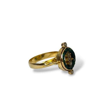 Bague - 18 carats Or jaune, Nieuw