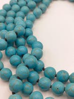 Boho / Vintage Turkooissteen ketting - Halsketting - Oud