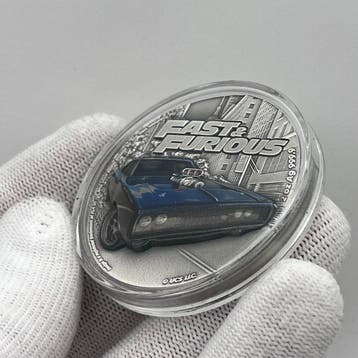 Niue. 5 Dollars 2023 – Fast & Furious – 2 oz Silver – Ag