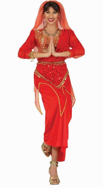 Indiase Kostuum Dames, Kleding | Dames, Verzenden, Nieuw
