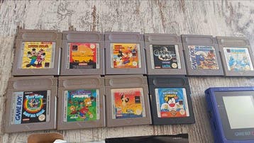 Nintendo - Gameboy Color - Game boy più giochi e scatola, Nieuw