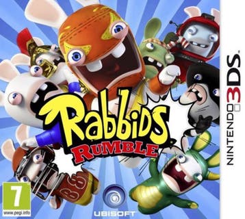 Rabbids Rumble (Buitenlands Doosje) (3DS Games), Ophalen of Verzenden, Zo goed als nieuw