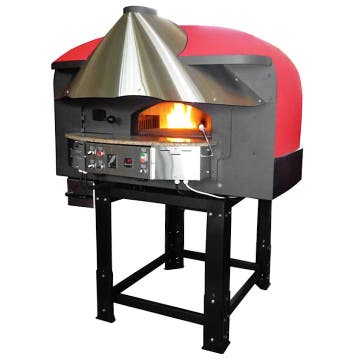 Roterende Pizzaoven | SERIE MIX-RK (SILICONE) | Gas/Hout |, Verzenden, Nieuw in verpakking