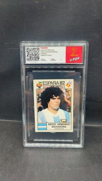 1982 Panini 1982 Panini Espana 82 Diego Armando Maradona, Nieuw