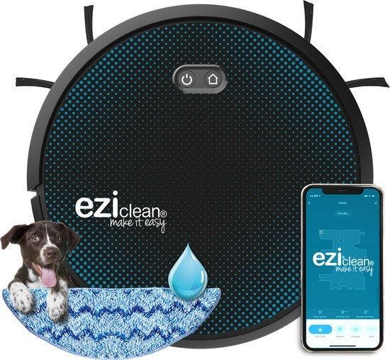 Eziclean Aqua-Connect x550 Robotstofzuiger Met Dweilfunctie, Elektronische apparatuur, Stofzuigers, Verzenden