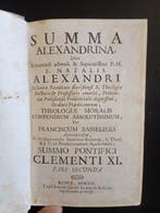 Franciscum Basseliers - Summa Alexandrina - 1705