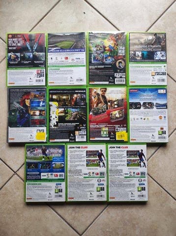 Microsoft - Xbox 360 - Lotto di 11 Videogiochi per Xbox 360, Consoles de jeu & Jeux vidéo