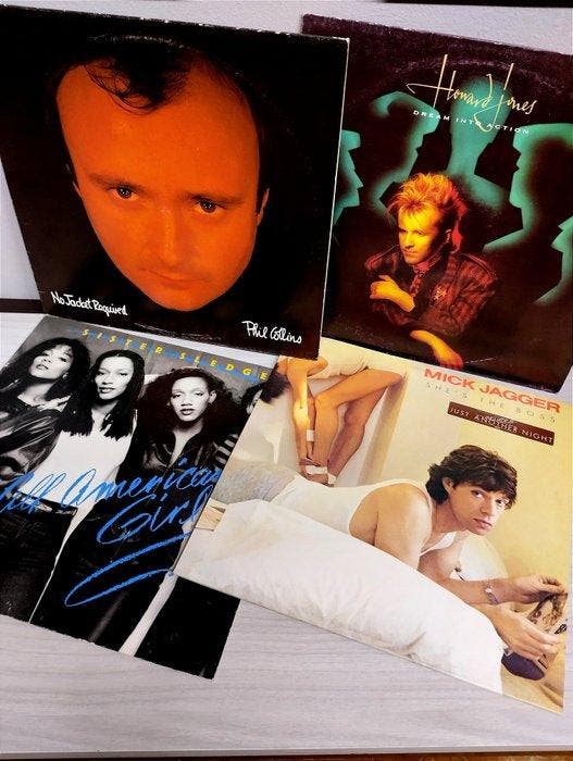 Mick Jagger & Related, Phil Collins, De Rolling Stones,, Cd's en Dvd's, Vinyl Singles