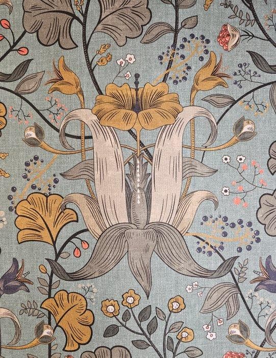 300x280 cm! TESSUTO Liberty Origineel vintage ontwerp, Antiquités & Art, Tapis & Textile