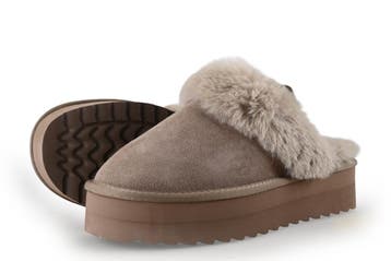 Colors of California Pantoffels in maat 40 Beige, Kleding | Dames, Schoenen, Verzenden, Beige, Zo goed als nieuw, Pantoffels of Sloffen
